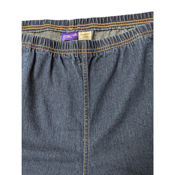 Women's JMS Jean Pull on Pants Size 4X - Picture 6 of 9